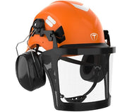 Casque de sécurité forestier