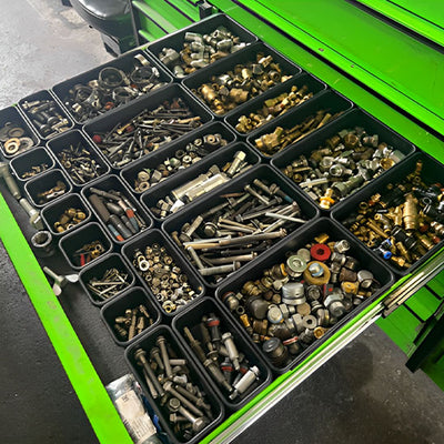 Compartiment  à outils
